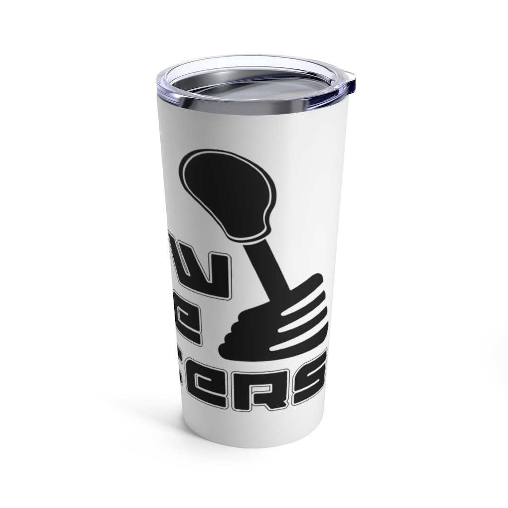 Throw Size Matters Tumbler (20oz)