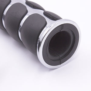 Motorcycle Hand Grips 1" Handlebar Grips Universal Fit for Harley Davidson Suzuki Yamaha Kawasaki Dukati (Classic-6, 1 inch)