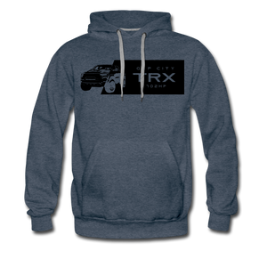 Gap City TRX Hoodie - heather denim