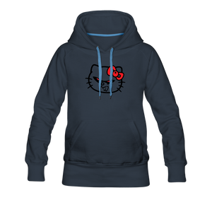 HELL-O Kitty Women’s Hoodie - navy