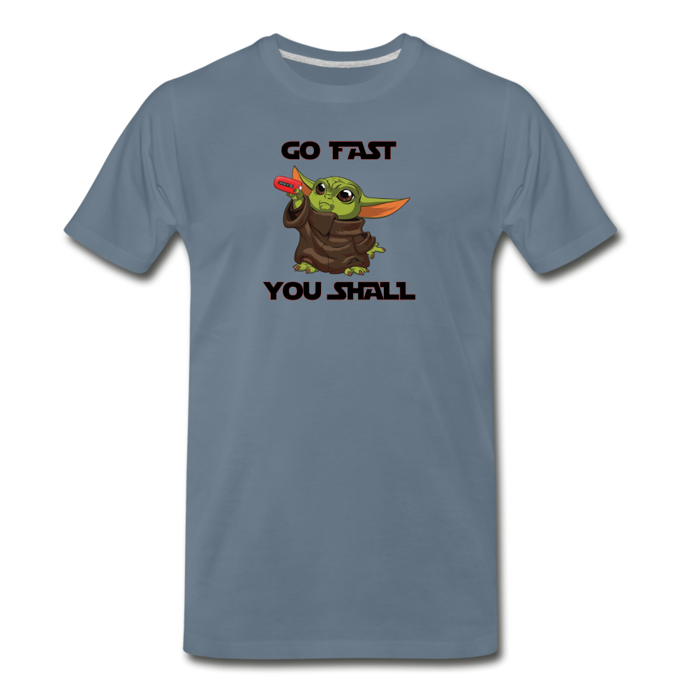 Baby Yoda T-Shirt - steel blue