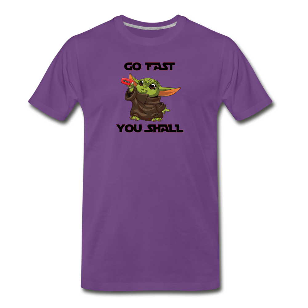Baby Yoda T-Shirt - purple