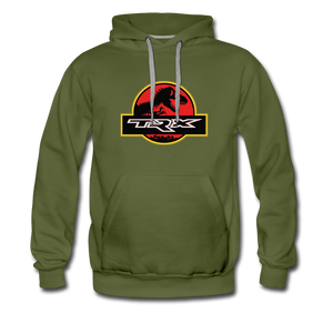 Jurassic TRX Men’s Hoodie - olive green