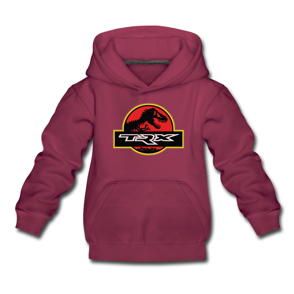 Jurassic TRX Kids‘ Hoodie - burgundy