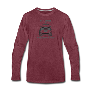 Fifty Shades Of Mustang Men's Long Sleeve T-Shirt - heather burgundy
