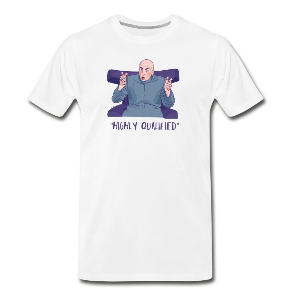 Highly Qualified Men's T-Shirt - white