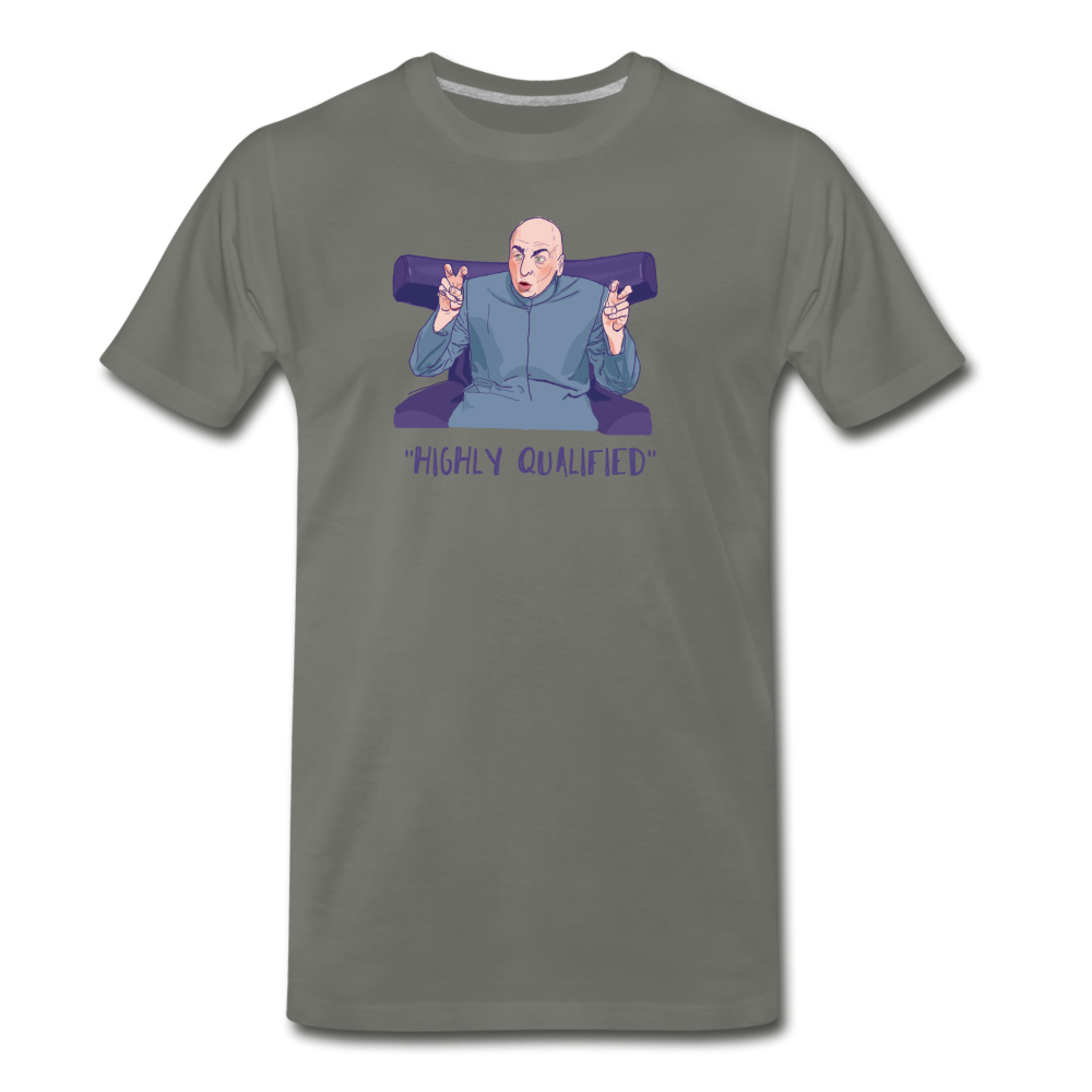 Highly Qualified Men's T-Shirt - asphalt gray