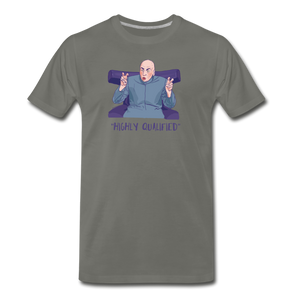 Highly Qualified Men's T-Shirt - asphalt gray