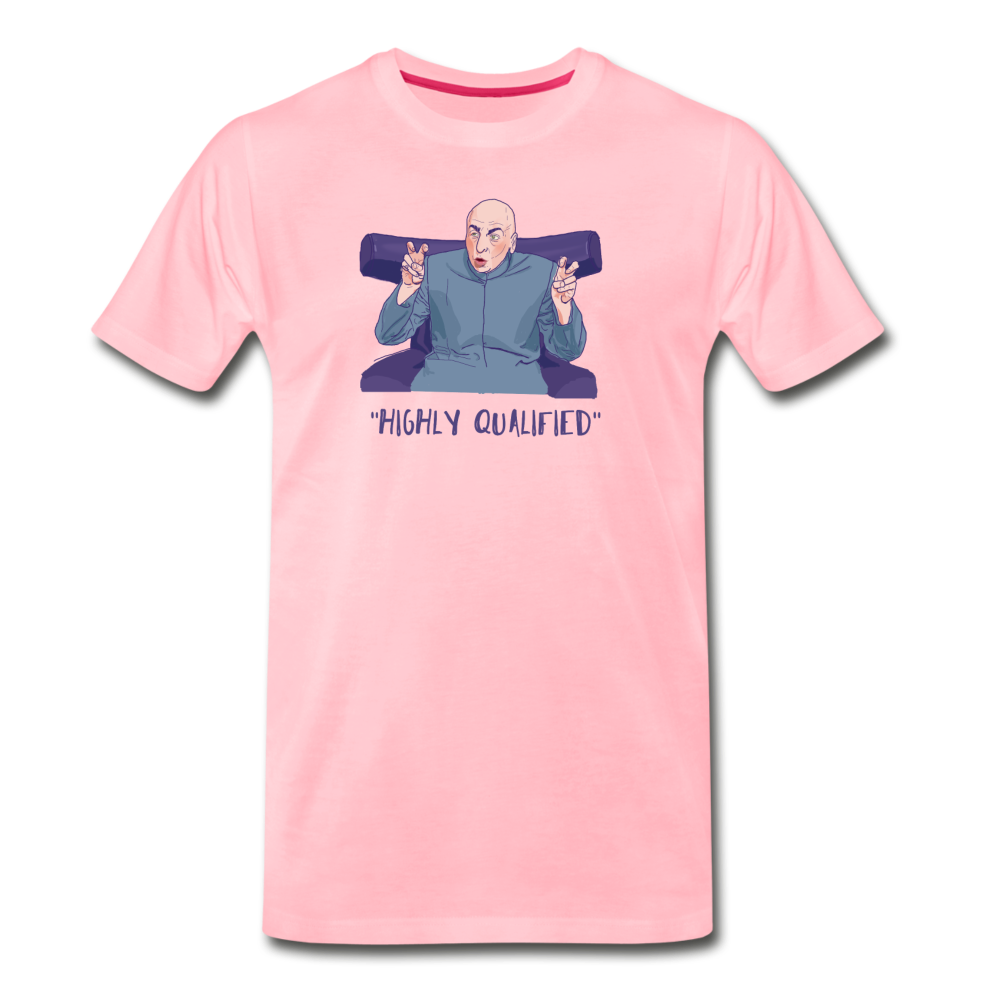 Highly Qualified Men's T-Shirt - pink