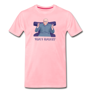 Highly Qualified Men's T-Shirt - pink