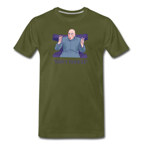 Highly Qualified Men's T-Shirt - olive green
