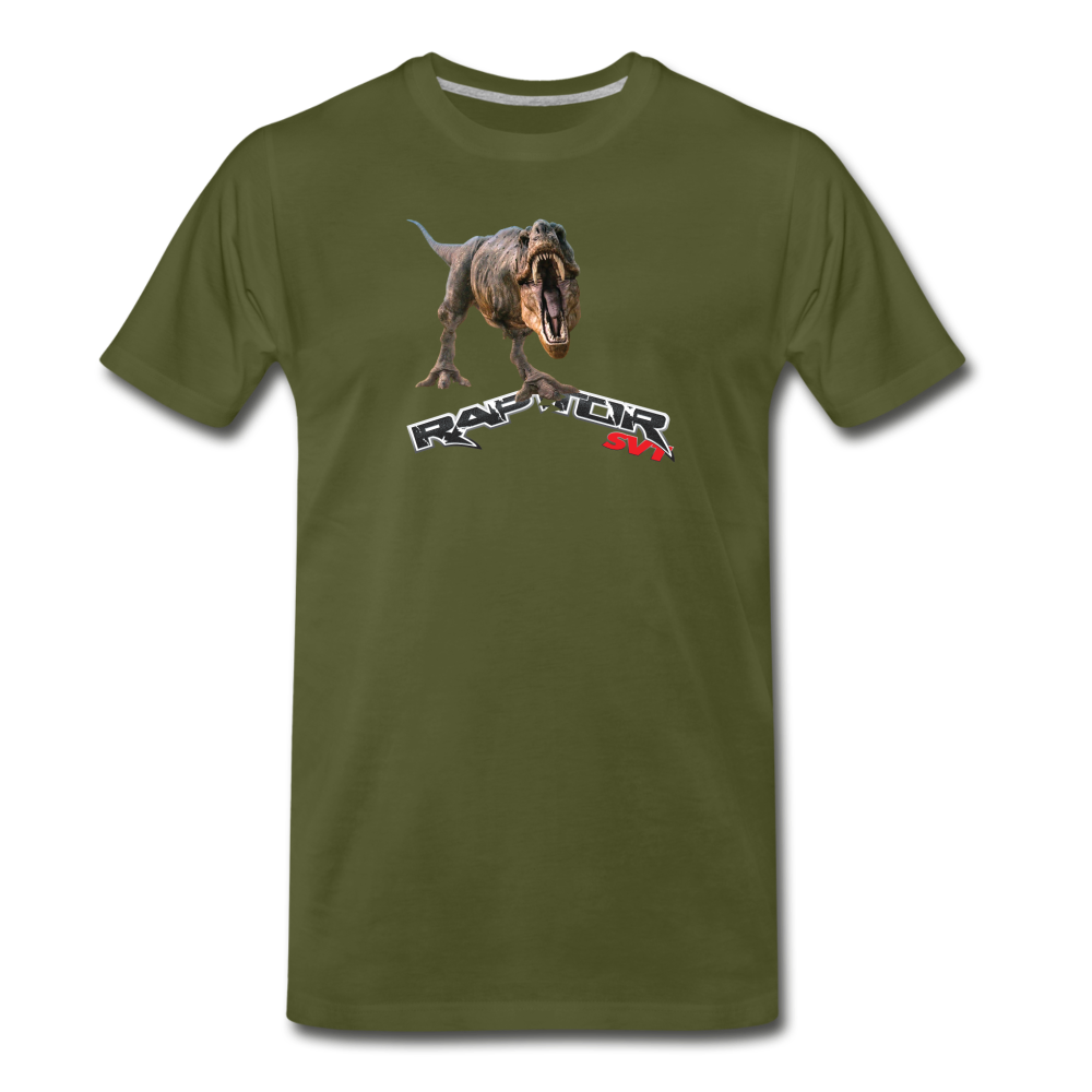 "Crushed" Men's T-Shirt - olive green