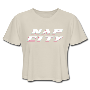 Nap City Women's Cropped T-Shirt - dust