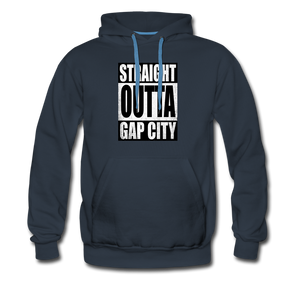 Straight Outta Gap City Men’s Hoodie - navy