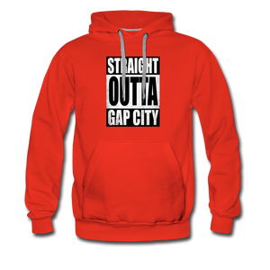 Straight Outta Gap City Men’s Hoodie - red