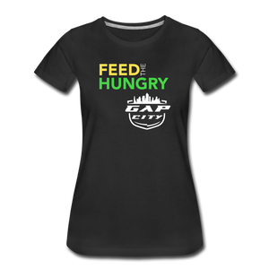 Feed The Hungry Women’s T-Shirt - black