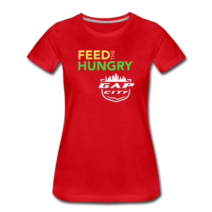 Feed The Hungry Women’s T-Shirt - red
