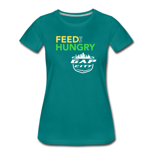 Feed The Hungry Women’s T-Shirt - teal