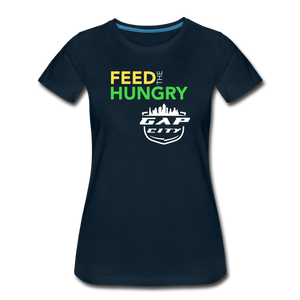 Feed The Hungry Women’s T-Shirt - deep navy