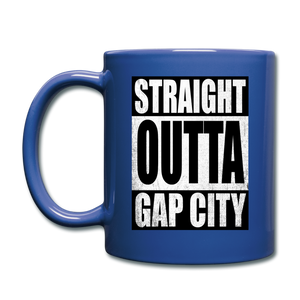 Straight Outta Gap City Coffee Mug - royal blue