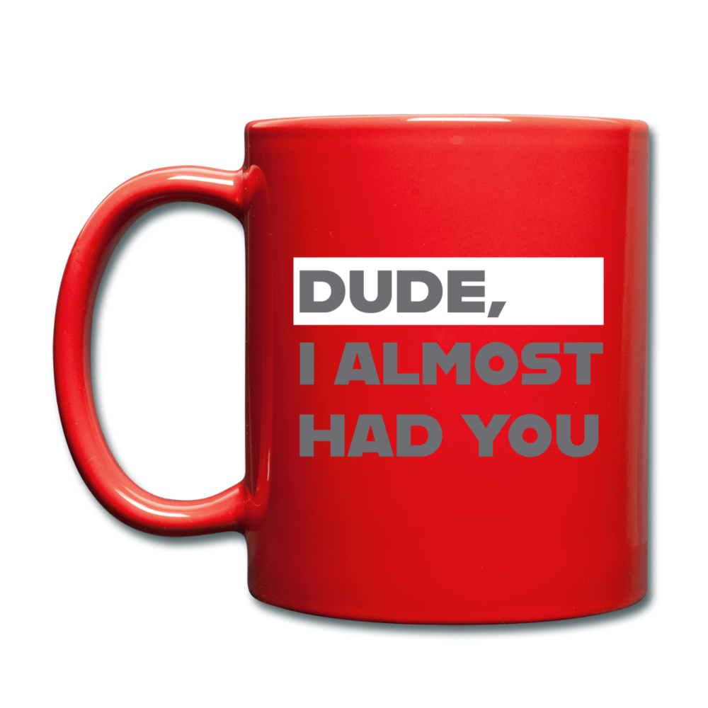 Paul Walker Tribute Coffee Mug - red