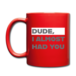 Paul Walker Tribute Coffee Mug - red