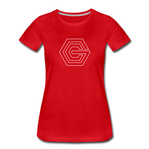 Hexagon GC Women’s T-Shirt - red