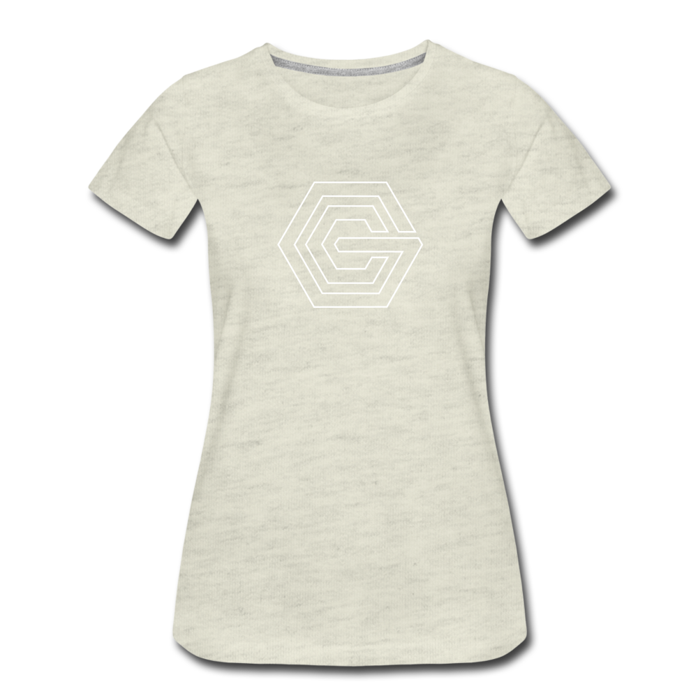 Hexagon GC Women’s T-Shirt - heather oatmeal