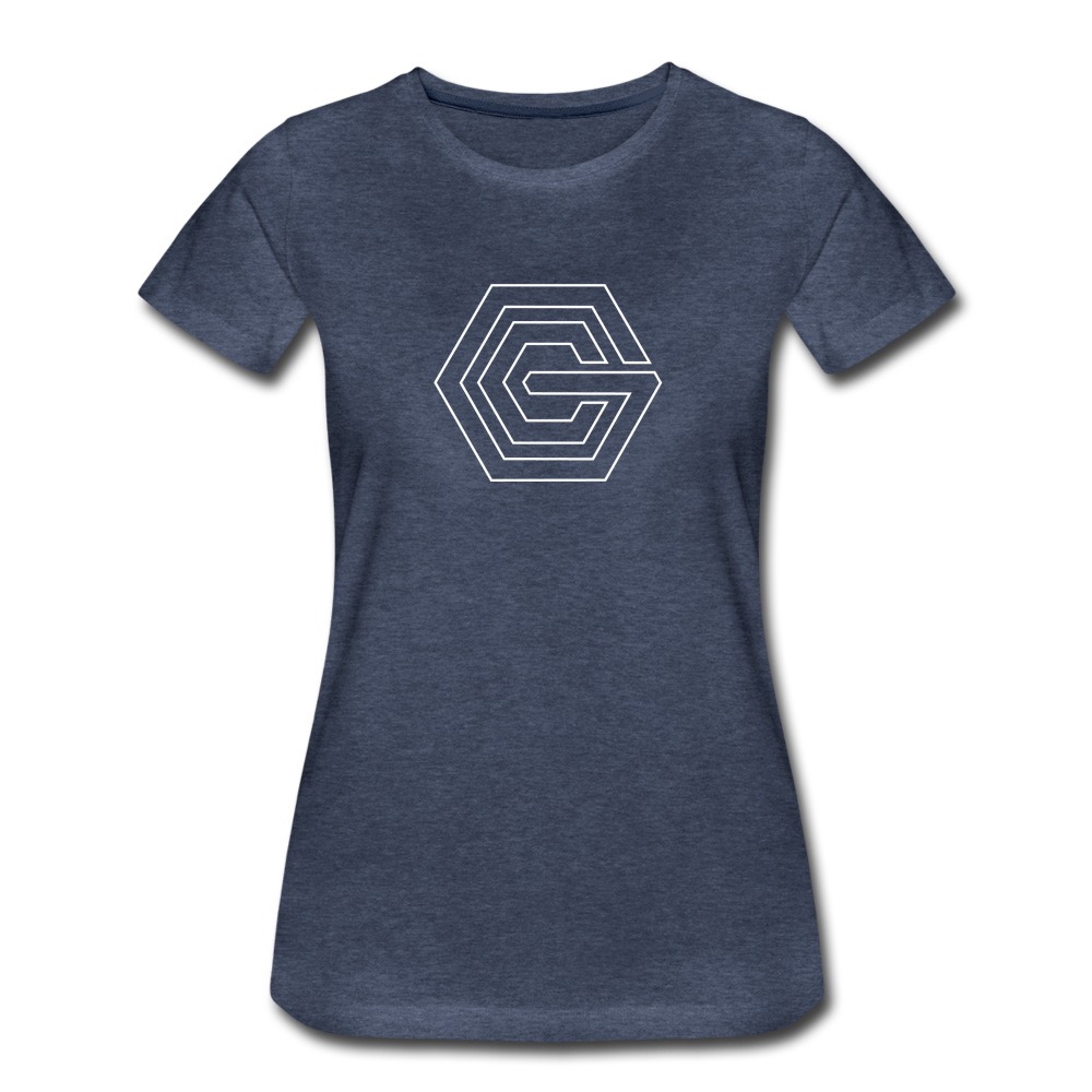 Hexagon GC Women’s T-Shirt - heather blue