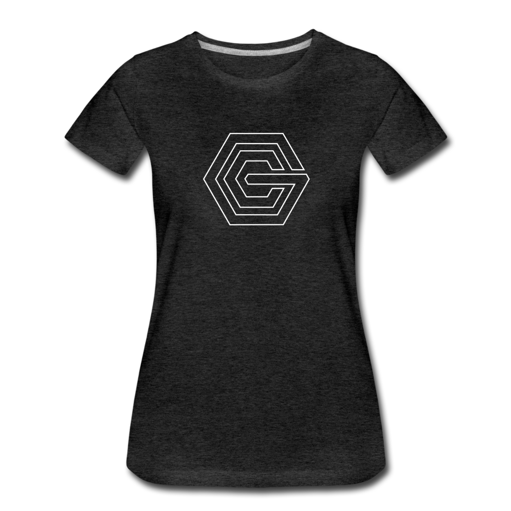 Hexagon GC Women’s T-Shirt - charcoal gray