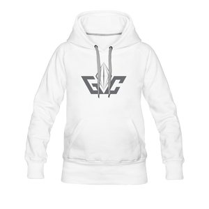 Gap City Crown Women’s Hoodie - white