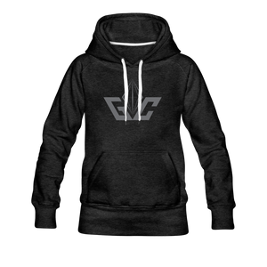 Gap City Crown Women’s Hoodie - charcoal gray