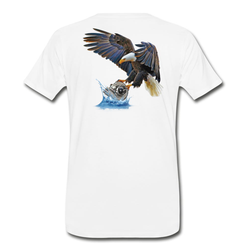 KC Turbos Eagle Men's T-Shirt - white