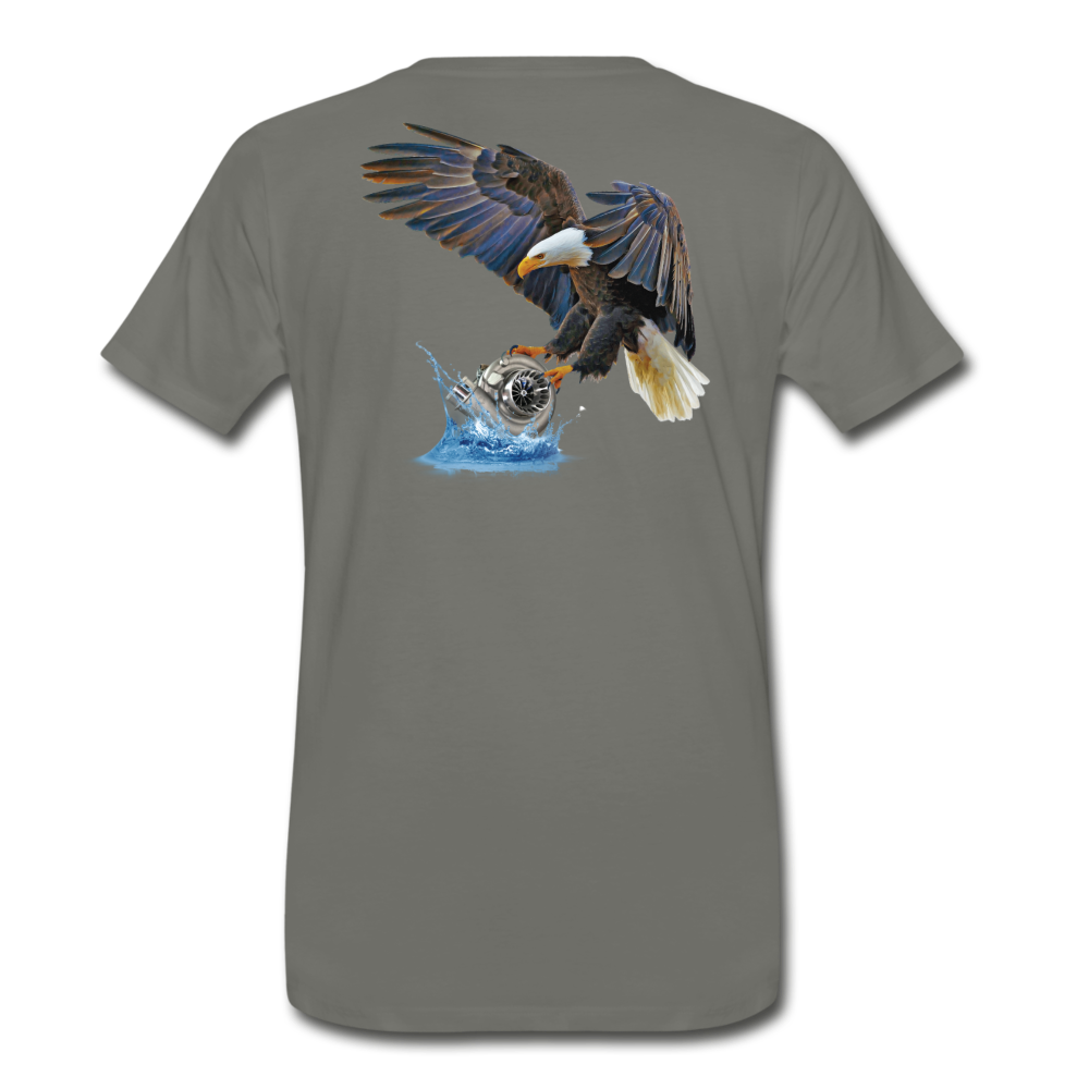 KC Turbos Eagle Men's T-Shirt - asphalt gray