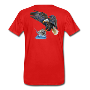 KC Turbos Eagle Men's T-Shirt - red