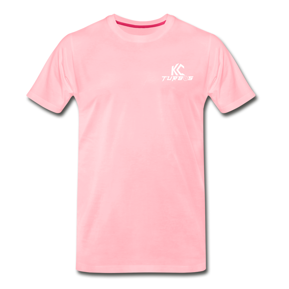 KC Turbos Eagle Men's T-Shirt - pink