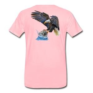 KC Turbos Eagle Men's T-Shirt - pink