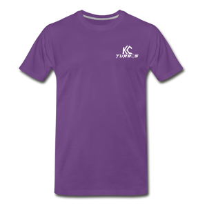 KC Turbos Eagle Men's T-Shirt - purple