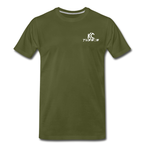KC Turbos Eagle Men's T-Shirt - olive green