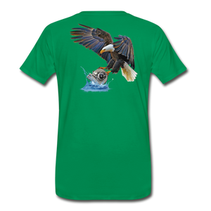 KC Turbos Eagle Men's T-Shirt - kelly green
