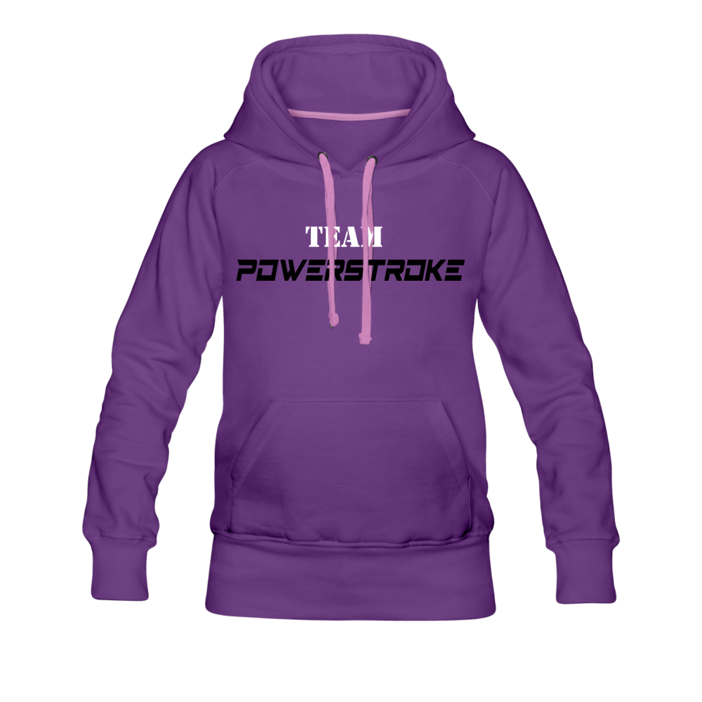 KC Turbos Team Powerstroke Women’s Hoodie - purple