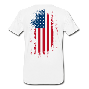 KC Turbos Patriotic Men's T-Shirt - white