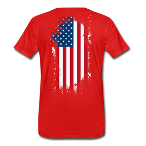KC Turbos Patriotic Men's T-Shirt - red