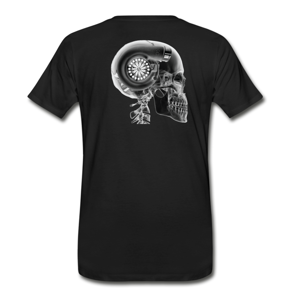 KC Turbos Skull Men's T-Shirt - black