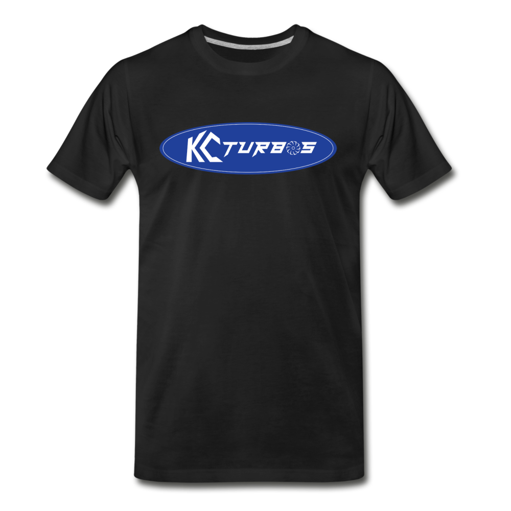 KC Turbos Emblem Men's T-Shirt - black