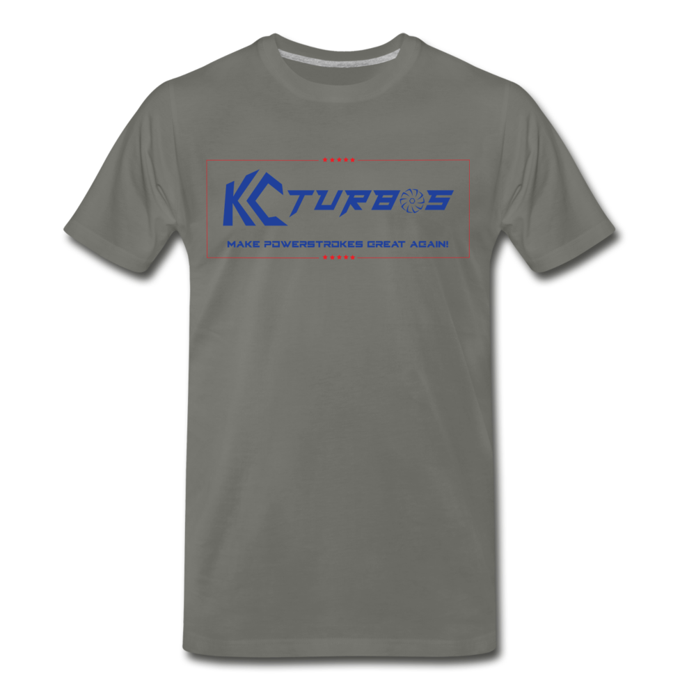 KC Turbos MPGA Men's T-Shirt - asphalt gray
