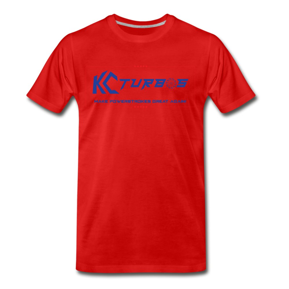 KC Turbos MPGA Men's T-Shirt - red