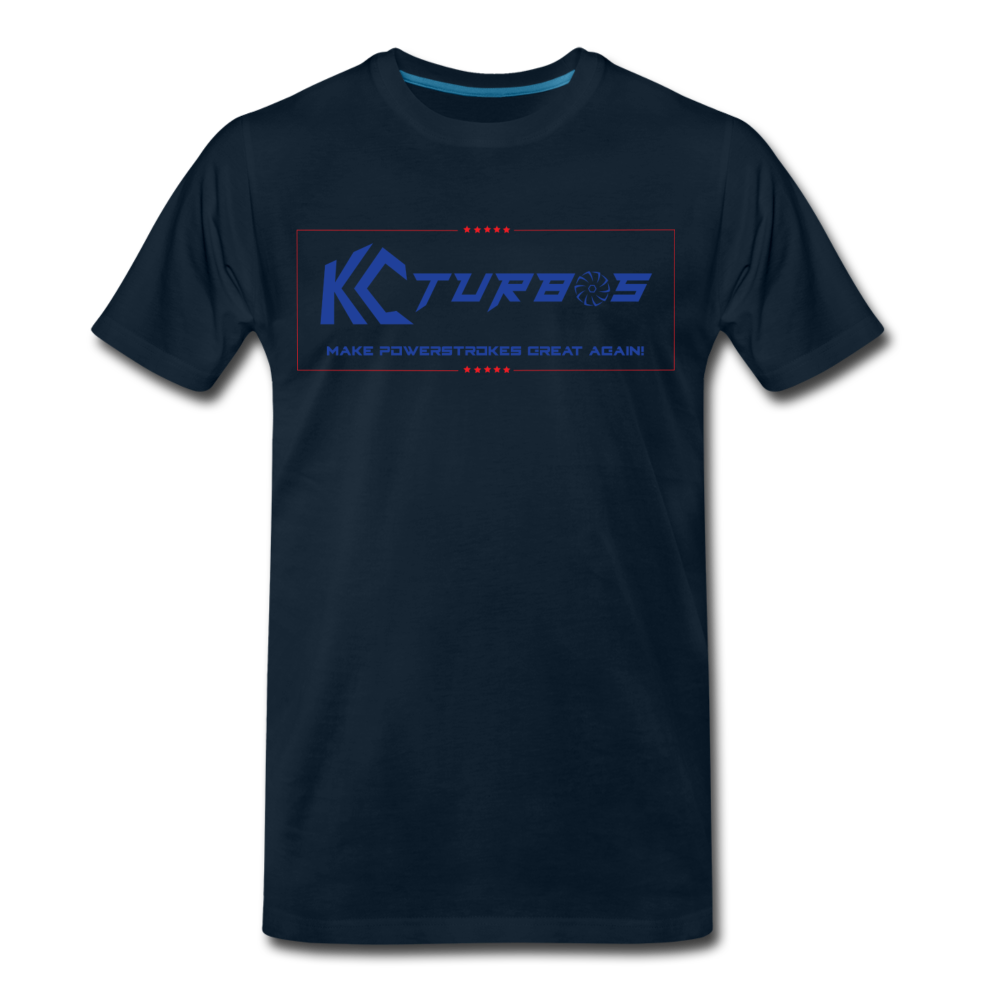KC Turbos MPGA Men's T-Shirt - deep navy