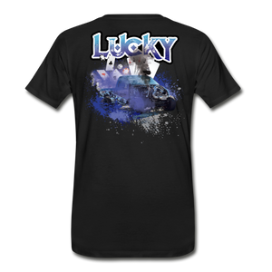 KC Turbos "Lucky" Men's T-Shirt - black