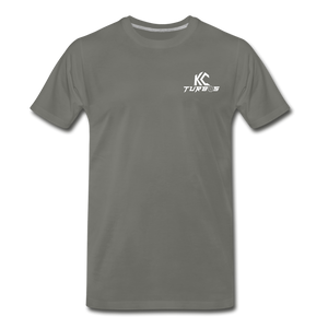KC Turbos "Lucky" Men's T-Shirt - asphalt gray